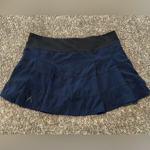 NWOT Black & Navy Tennis Skirt